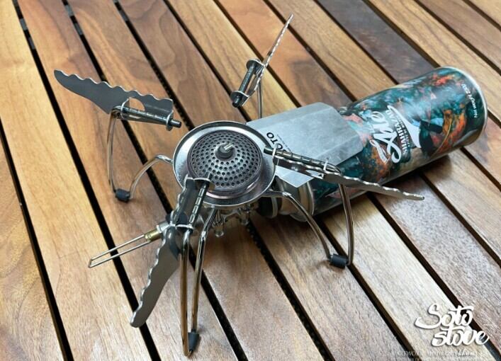 折り畳み五徳 ソトレギュレーター ST310 340共用拡張五徳（Shahrazad