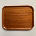 60-70's W.Germany Vintage Wood Tray _04（西ドイツ ヴィンテージチークトレイ）