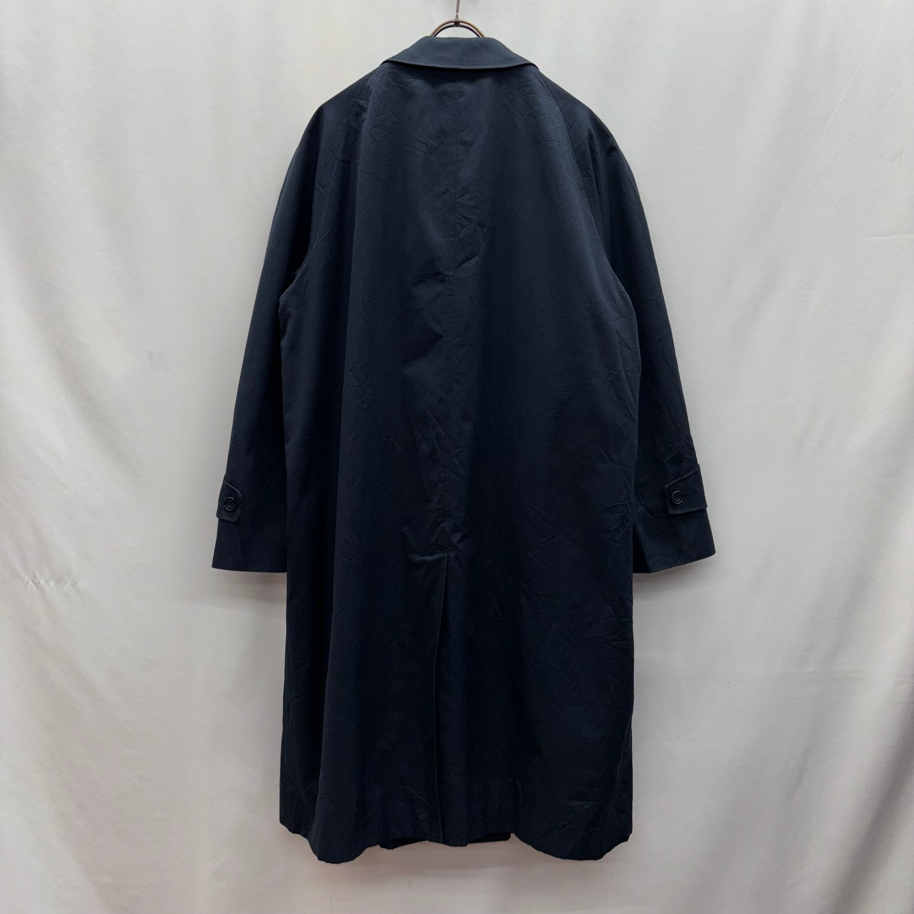 90s Aquascutum coat アクアスキュータム コート ネイビー
