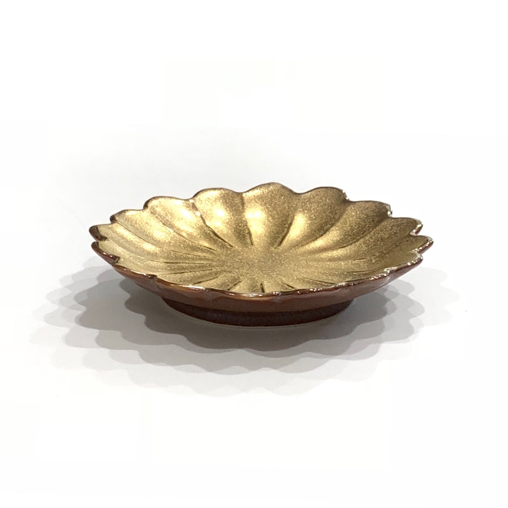 金・銀 七宝菊型 お手塩皿 | 24to3［西富陶磁器オンラインストア