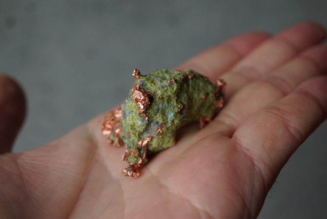 自然銅 Native Copper 936