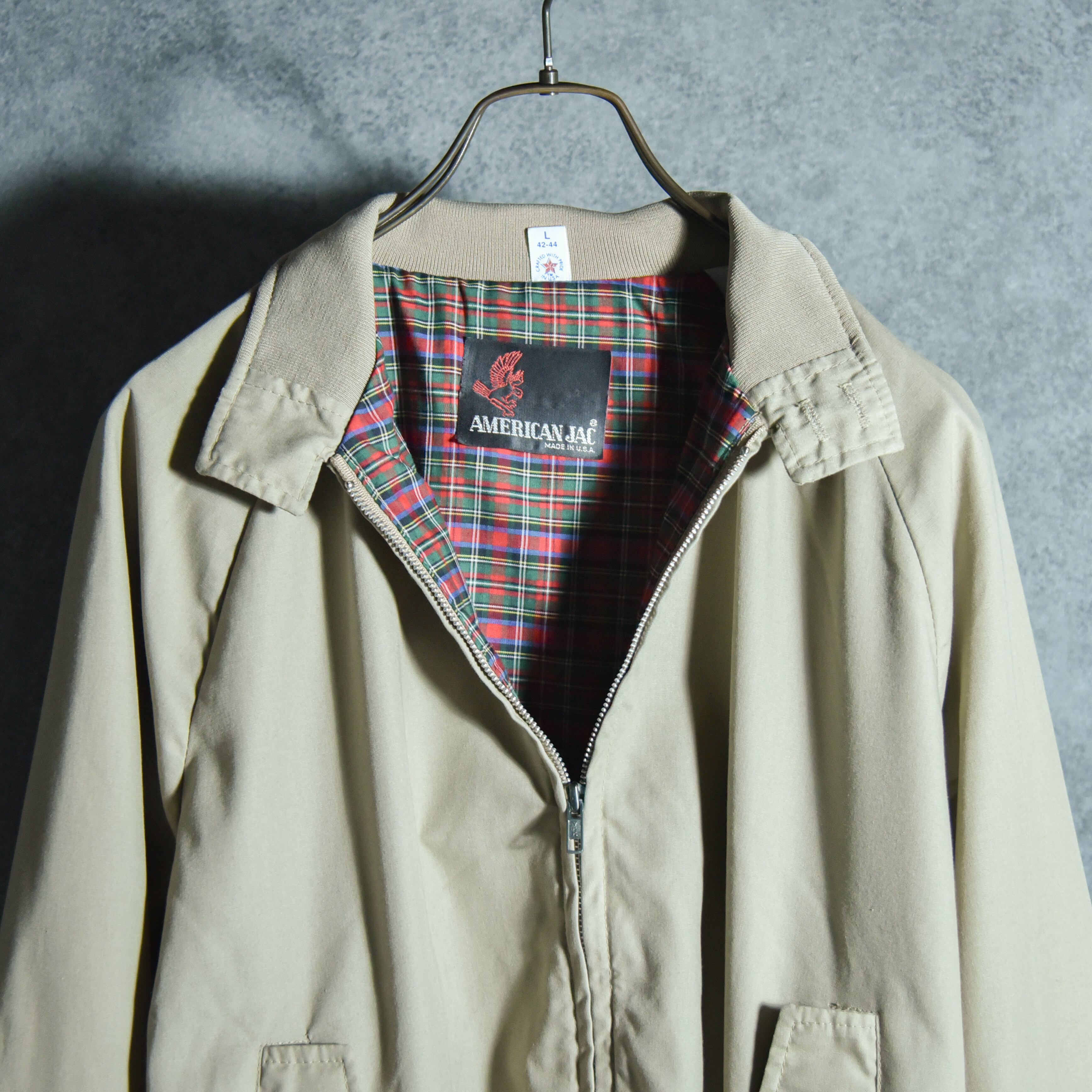 90年代 90s Design Jacket ハリントンジャケット スウィングトップ 短