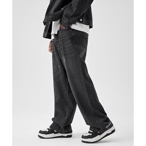 ウォッシュドブラックデニムパンツ（別売りでセットアップのジャケットあり）　936