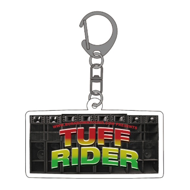BURNDOWNキーホルダー04「TUFF RIDER」