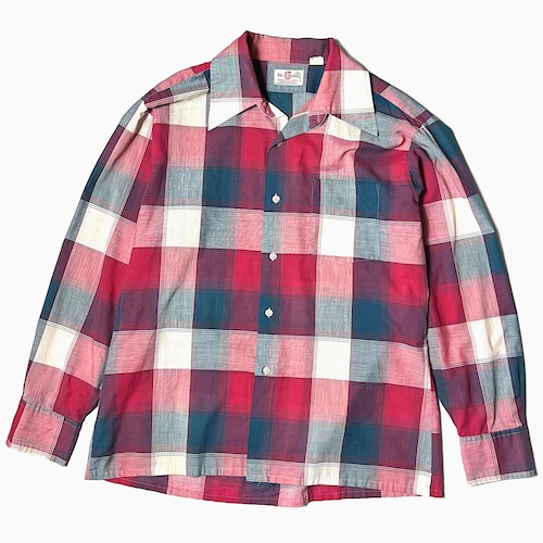 Vintage 70's【Mc Allister】Check Shirt