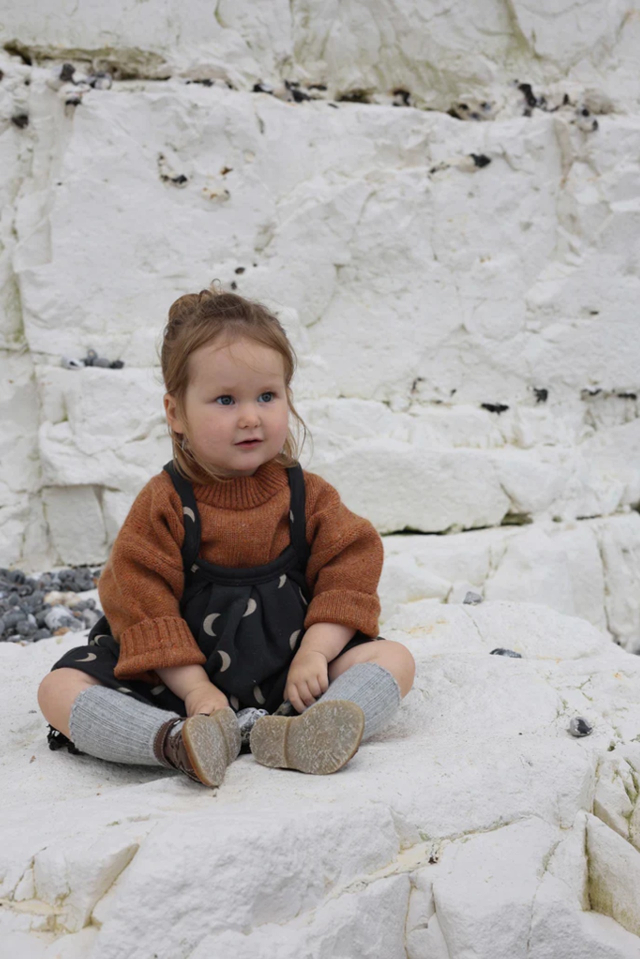 organic zoo　Pecan Boxy Wool Jumper