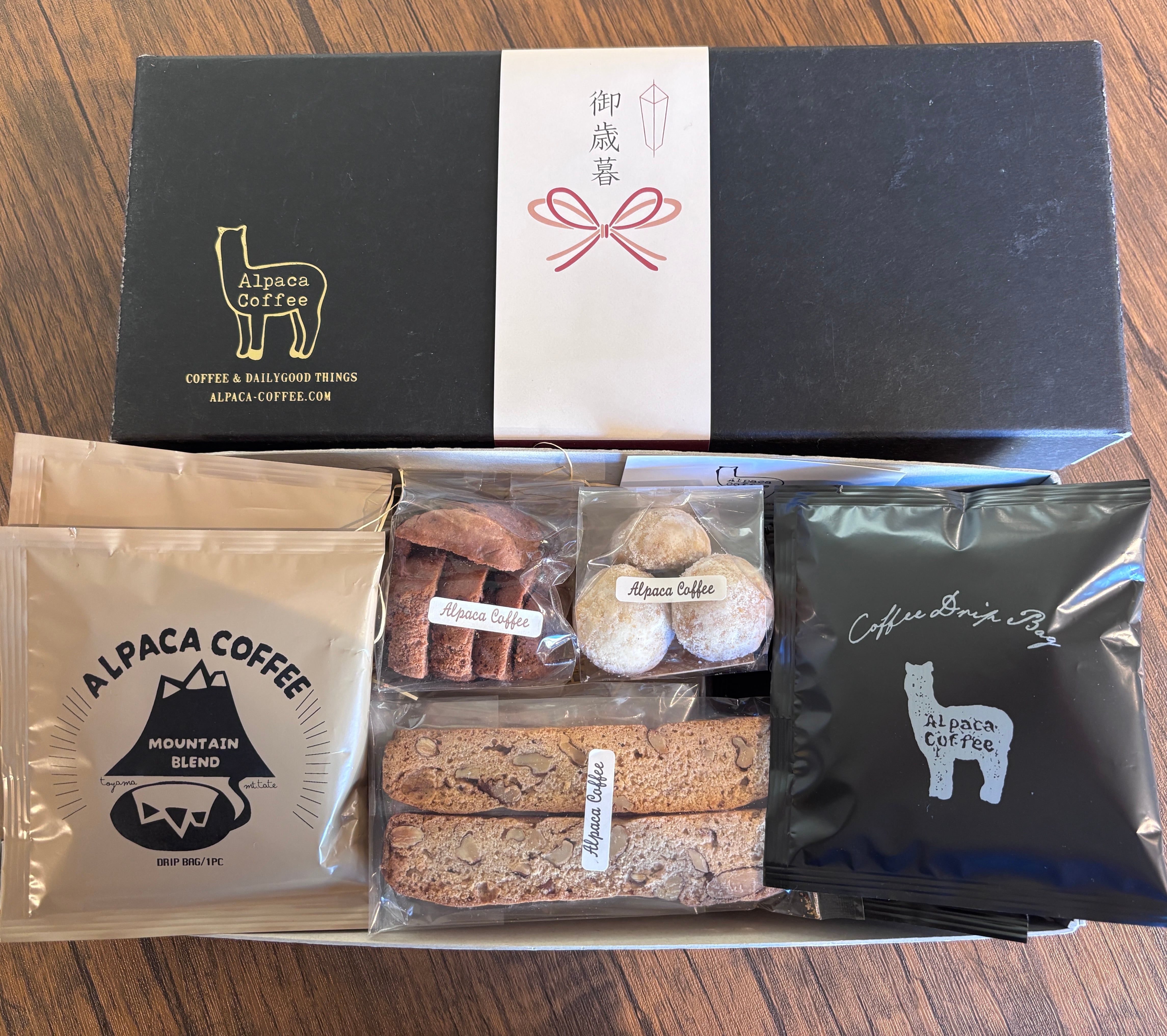 ［GIFT］ドリップコーヒーと焼き菓子詰め合わせギフト（３列）