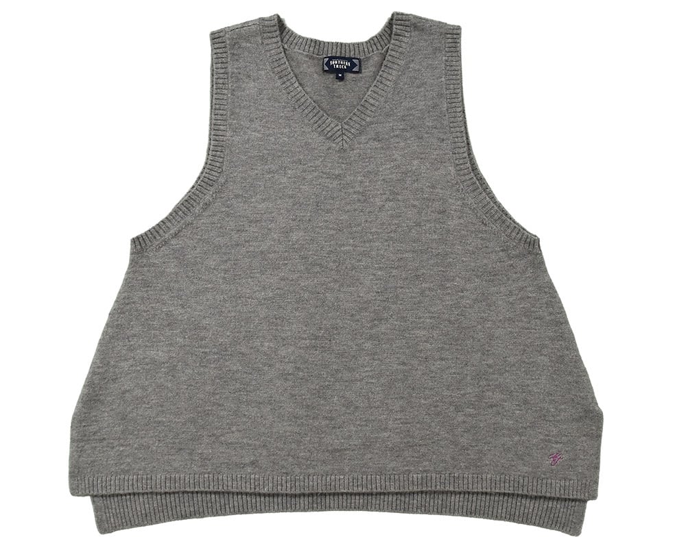 Vネックフレアベスト NIS95648 | Keitto NORTHERNTRUCK LILASIC