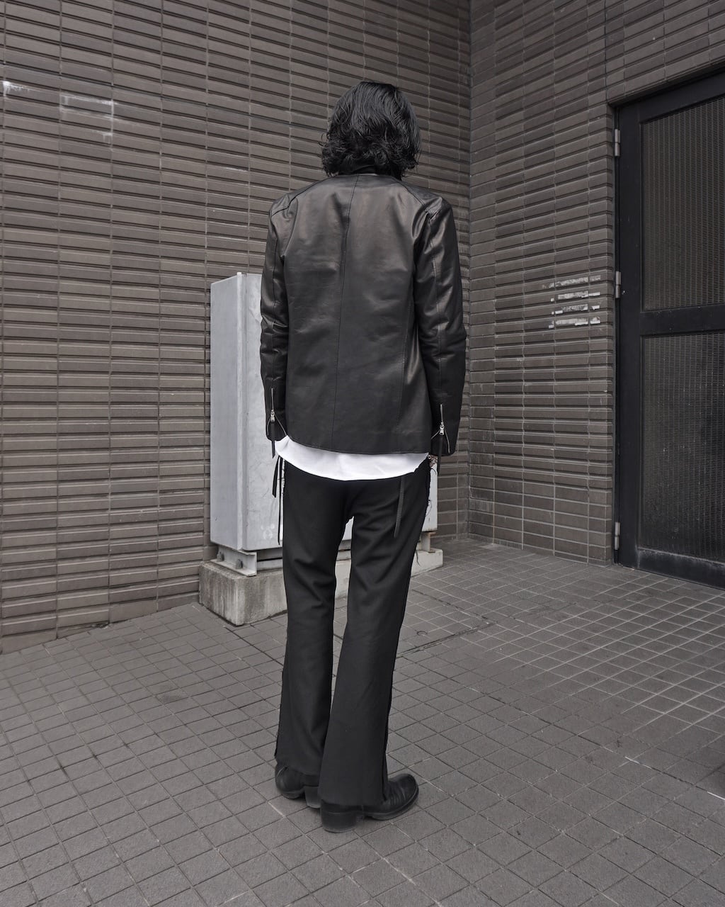 抽選販売 ASKYY / DOUBLE LEATHER RIDERS JACKET / BLK | ASKYY 抽選販売 ASKYY / DOUBLE LEATHER RIDERS JACKET / BLK | ASKYY