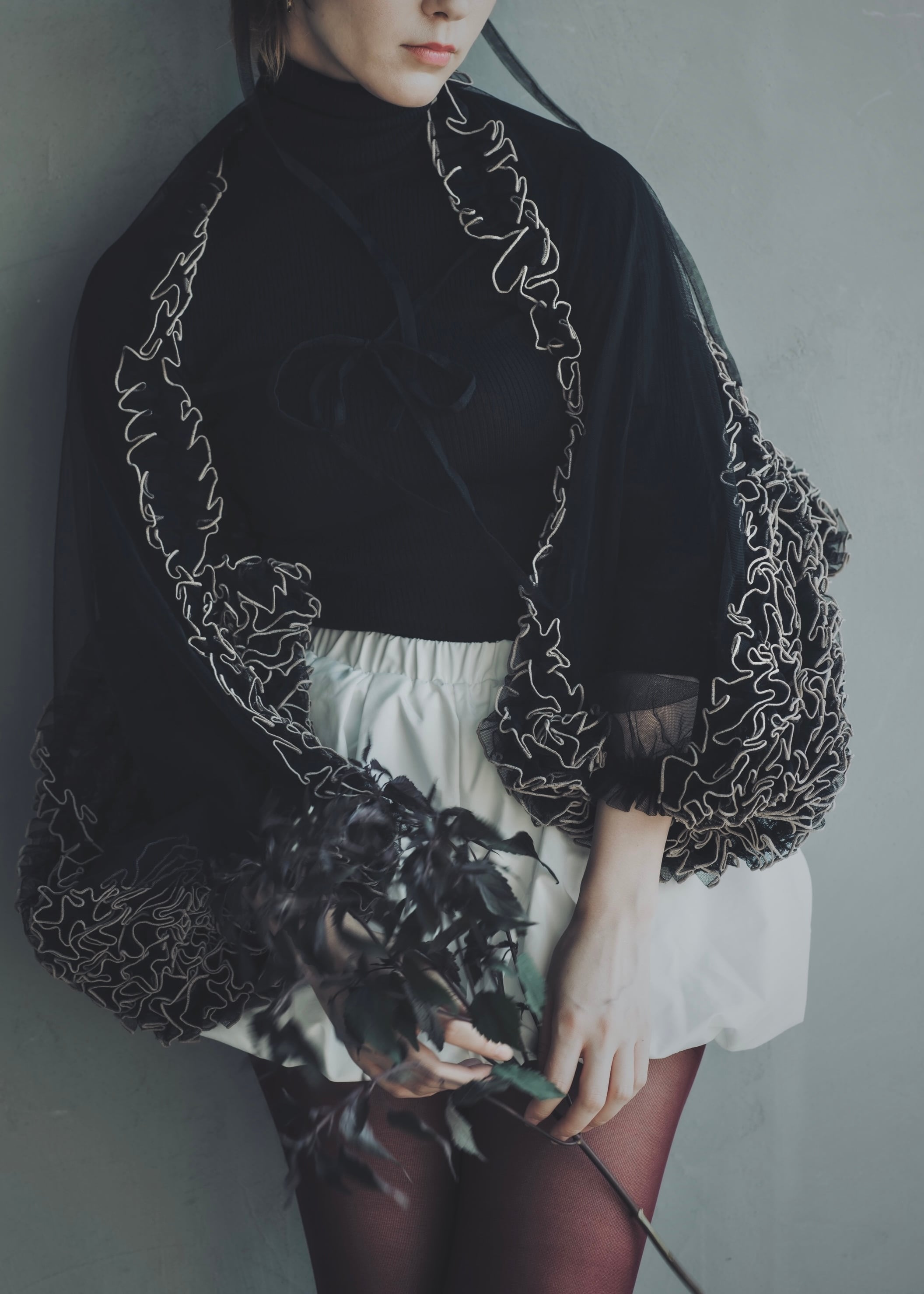 ORIENT MILLINERY フード付きマフラー ORIENT MILLINERY