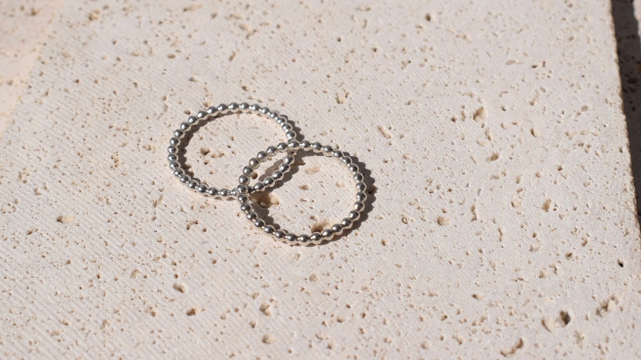 Dot ring 《silver925》【受注製作】