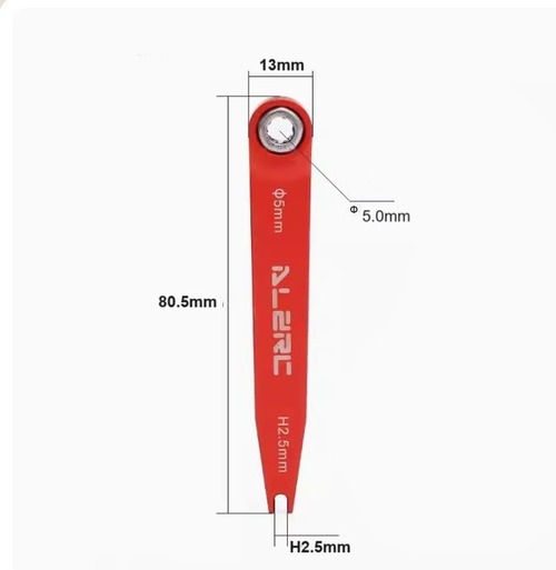 ◆M4スピンドルシャフトボルト& X360/380/420脱着用◆ワンウェイベアリング付きスピンドルシャフトレンチ5ｍｍ及び2.5ｍｍ ターンバックルレンチ兼用