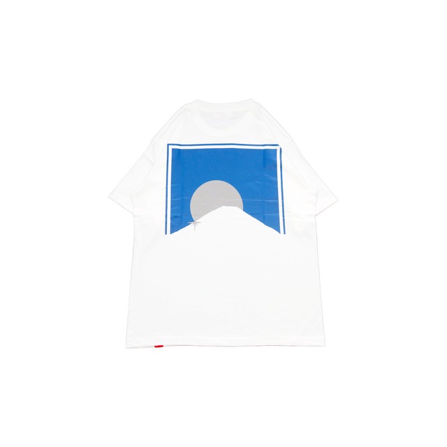 Fu-ji-Blazz 6.2oz T-Shirt [WHITE&BLUE]