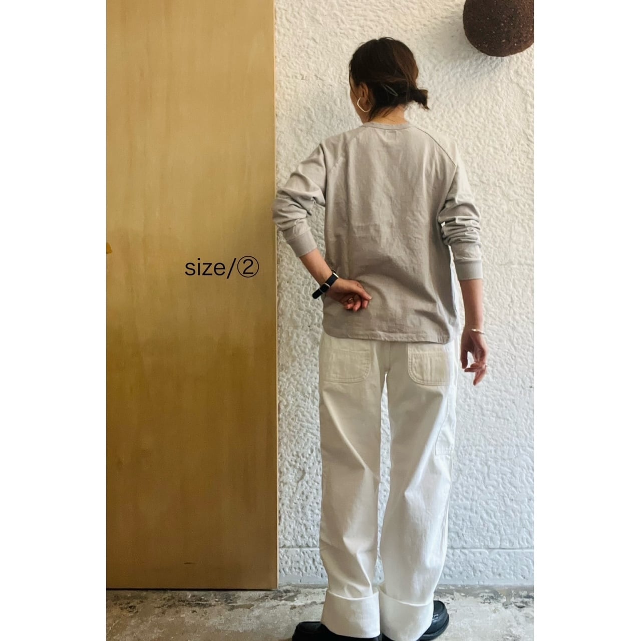 オサム Simva 114-0096-OM Side Pocket L/S Oatmeal | O'KEEFFE Online Store
