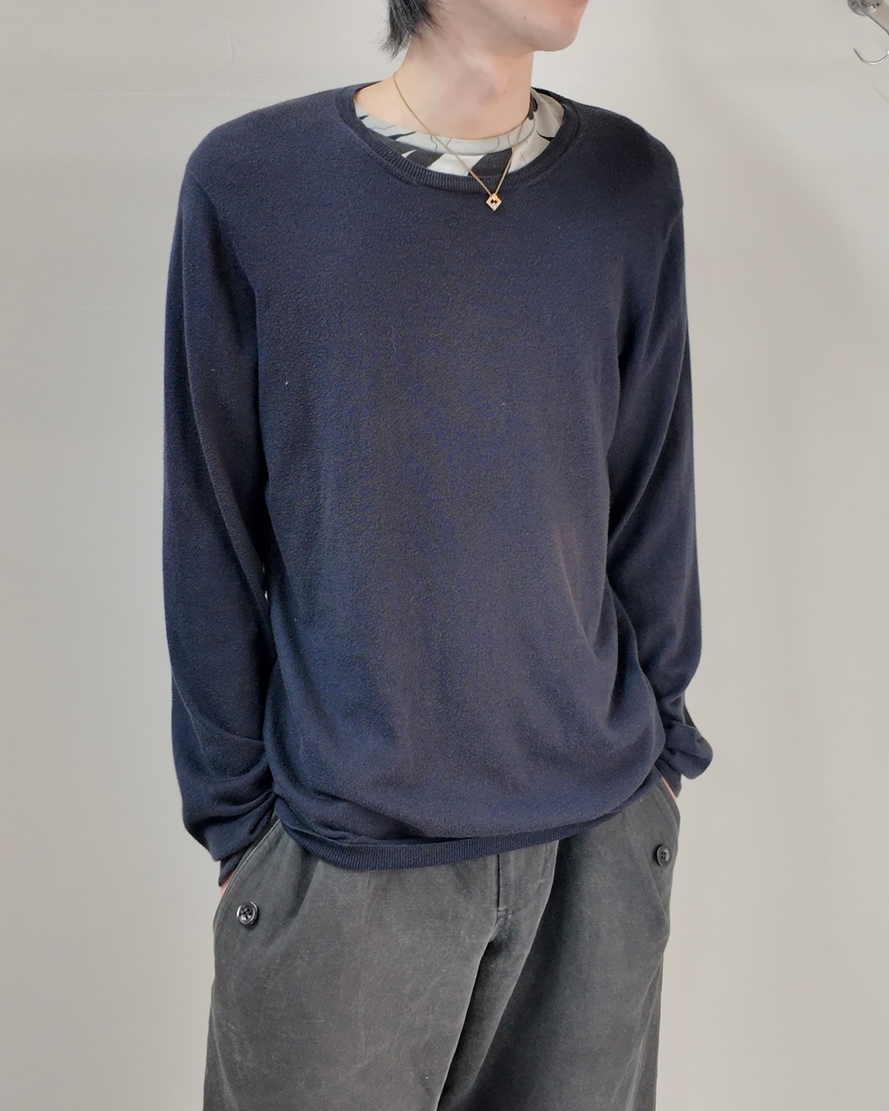 【2018/SS PRADA】basic faded knit