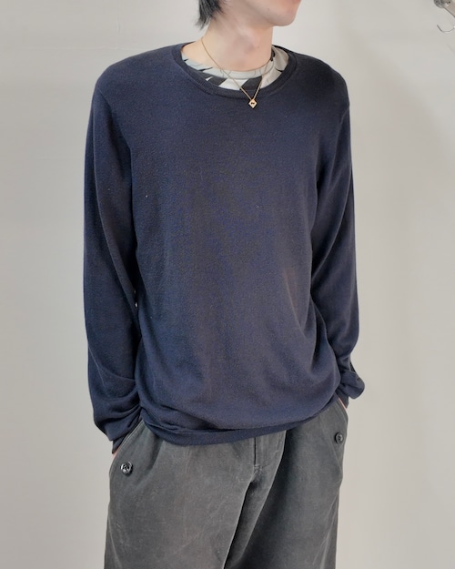 【2018/SS PRADA】basic faded knit
