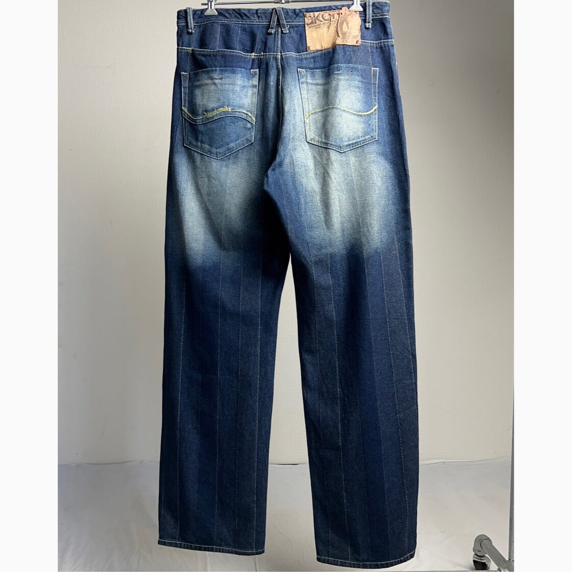 akademiks” DENIM PANTS W38 アカデミクス ワイドデニムパンツ 
