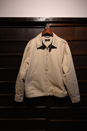 Marks & Spencer Blue Harbour Beige Zip-Up Jacke 0289