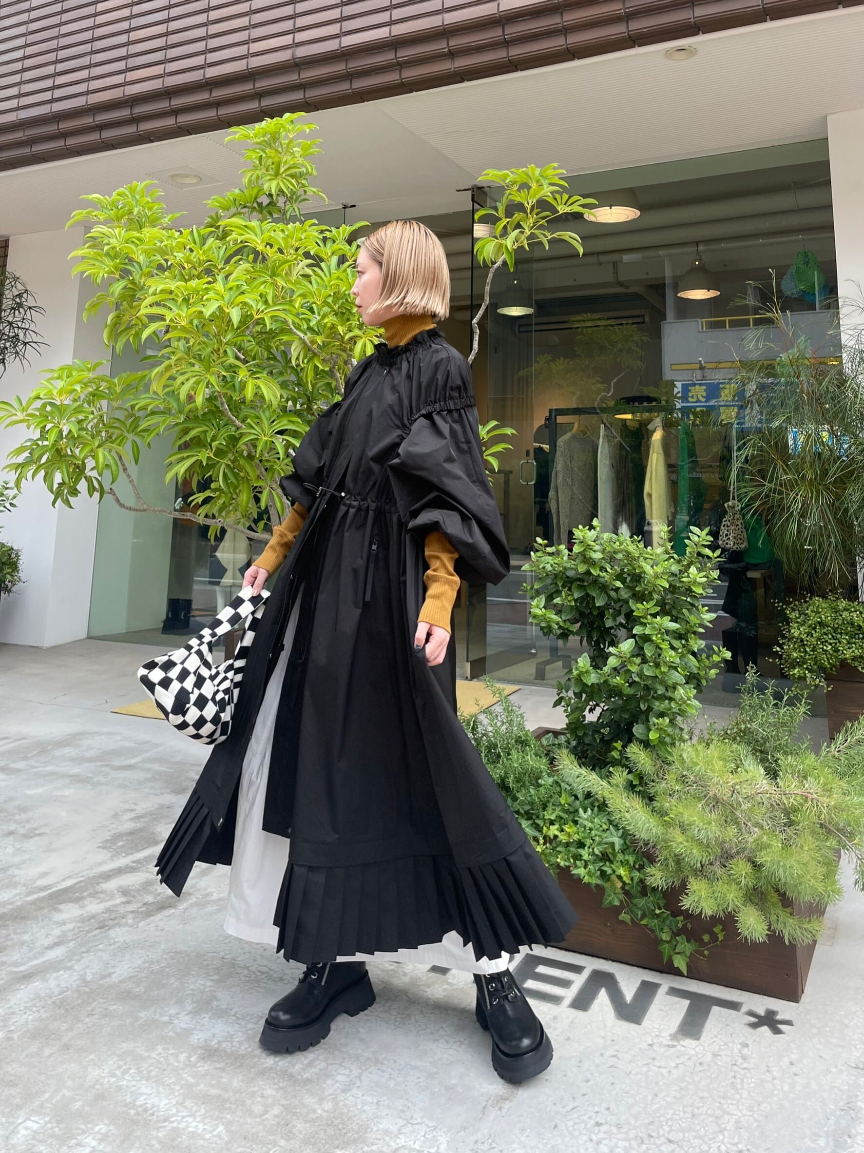 何でも揃う 極美品✨22SS エンフォルド SOLOTEX ツイルBIG OVER COAT 