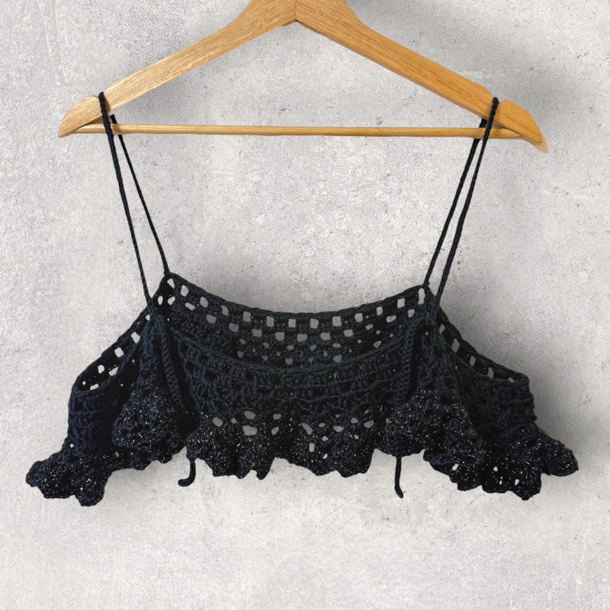 MARGE Tulle beading short gilet | PAY ID