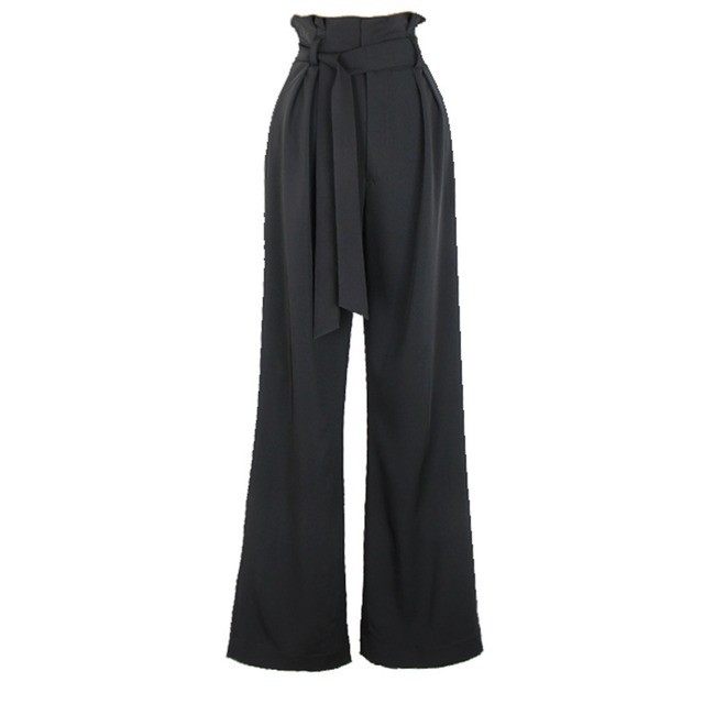 ハイウエスト スリムダンスパンツ ds0412