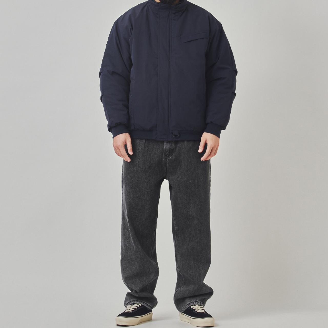 ヒートライナー ワイドデニムパンツ N3517 - 2