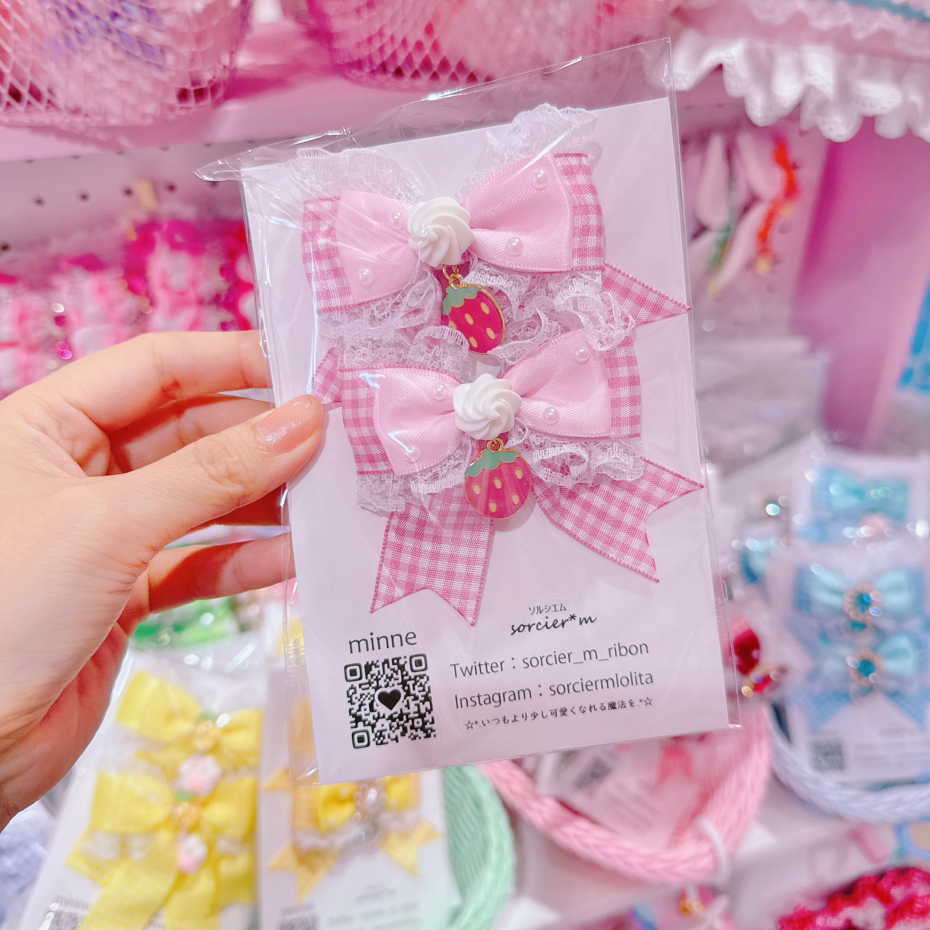 【E10】6-37ツインヘアクリップ