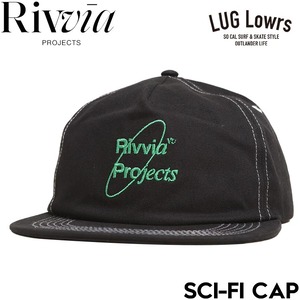 Rivvia PROJECTS リヴィアプロジェクツ キャップ メンズ ストラップバックキャップ 帽子 フリーサイズ コットンキャップ 刺繍ロゴ SCI-FI CAP RHW-26111 日本代理店正規品