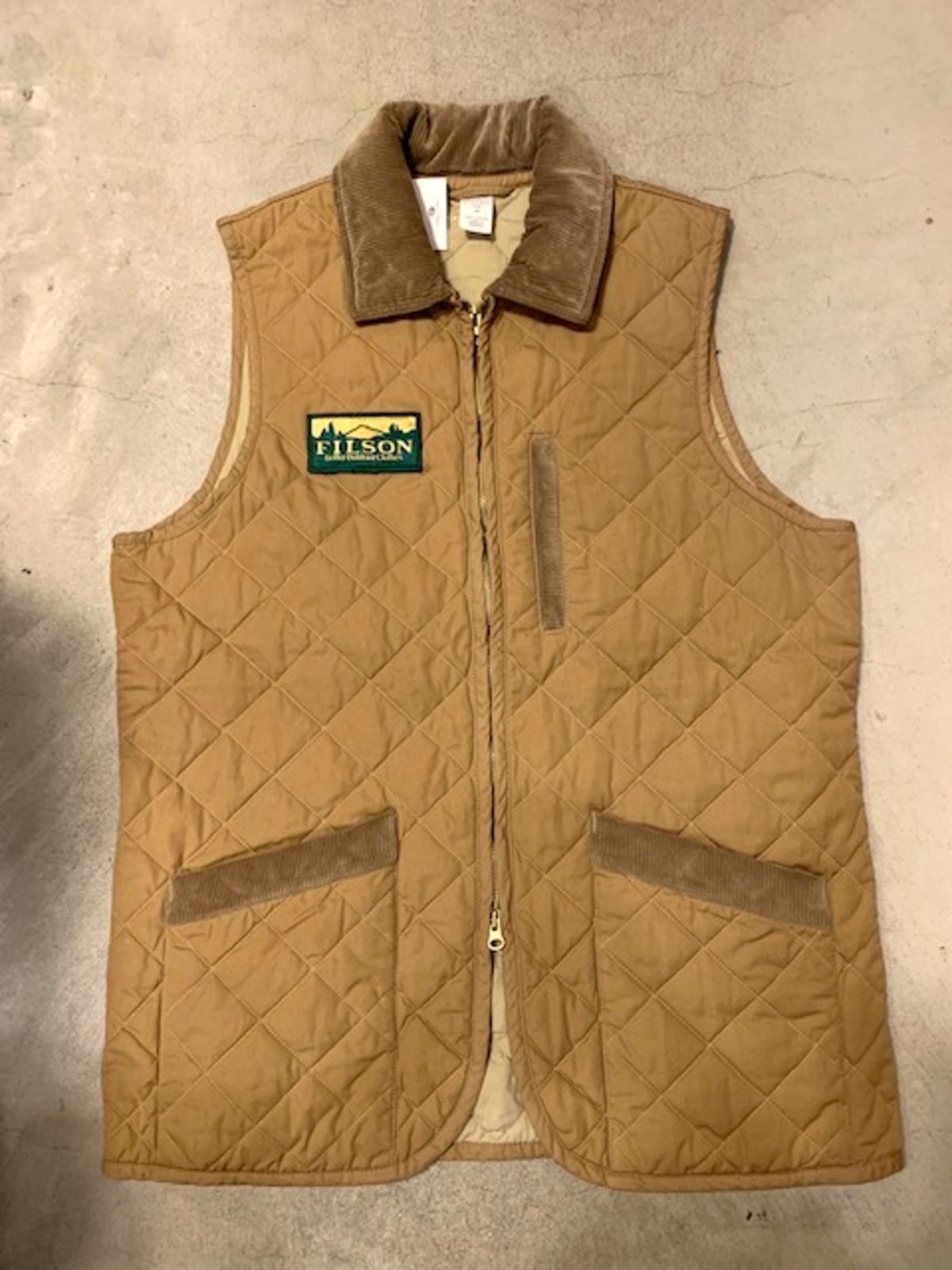 FILSON ITALY / キルティングベスト / BEIGE | thehunt