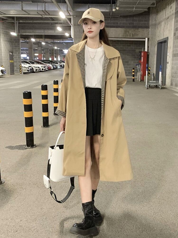 カーキジャケット スプリングオータムコート 春物 秋物 試着室29993379297