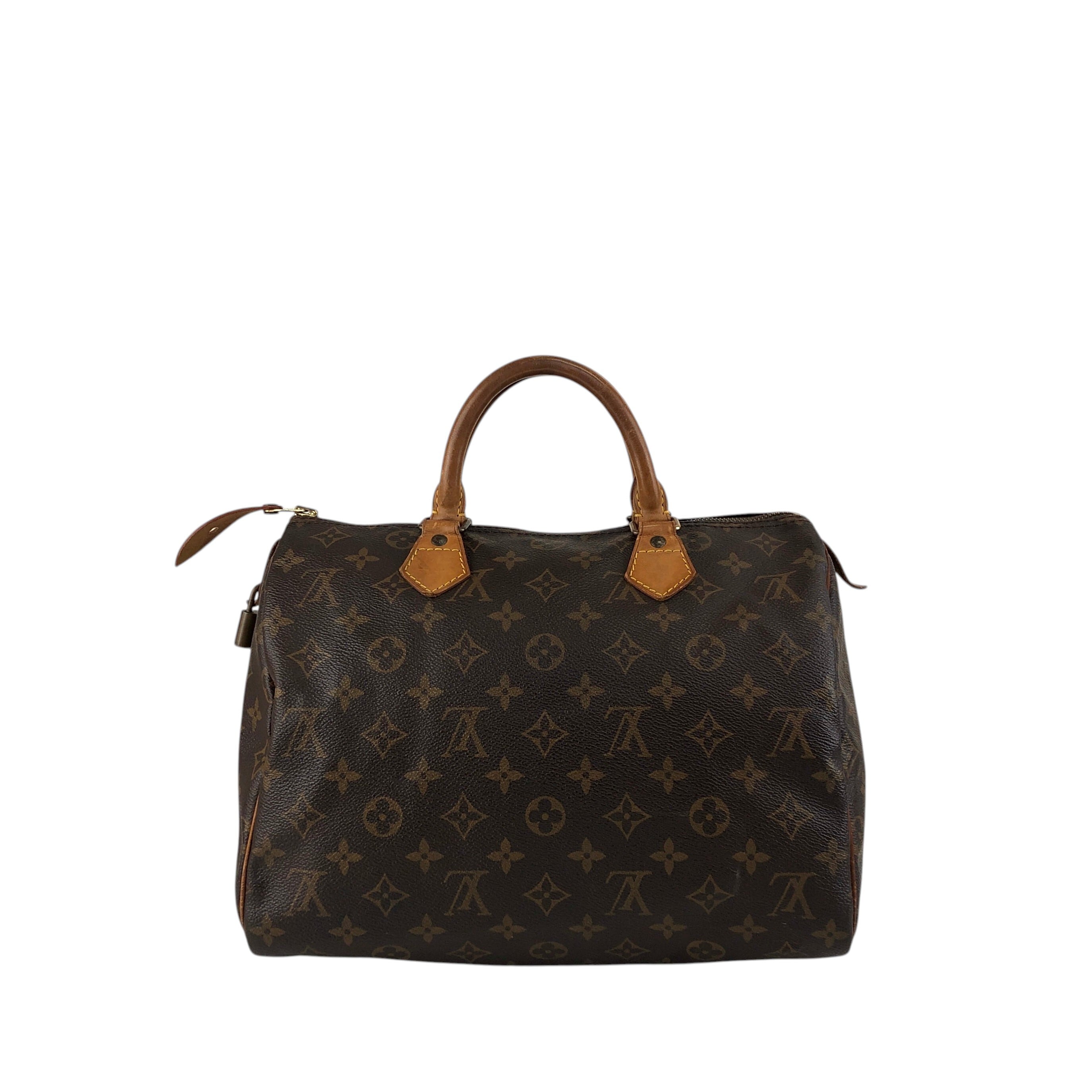 LOUIS VUITTON ルイヴィトン スピーディ30 モノグラム ハンドバッグ