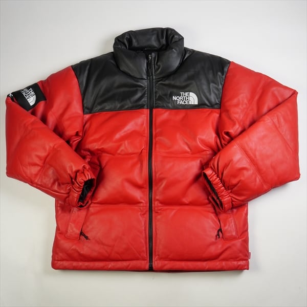 Size【M】 SUPREME シュプリーム ×THE NORTH FACE 17AW Leather Nuptse