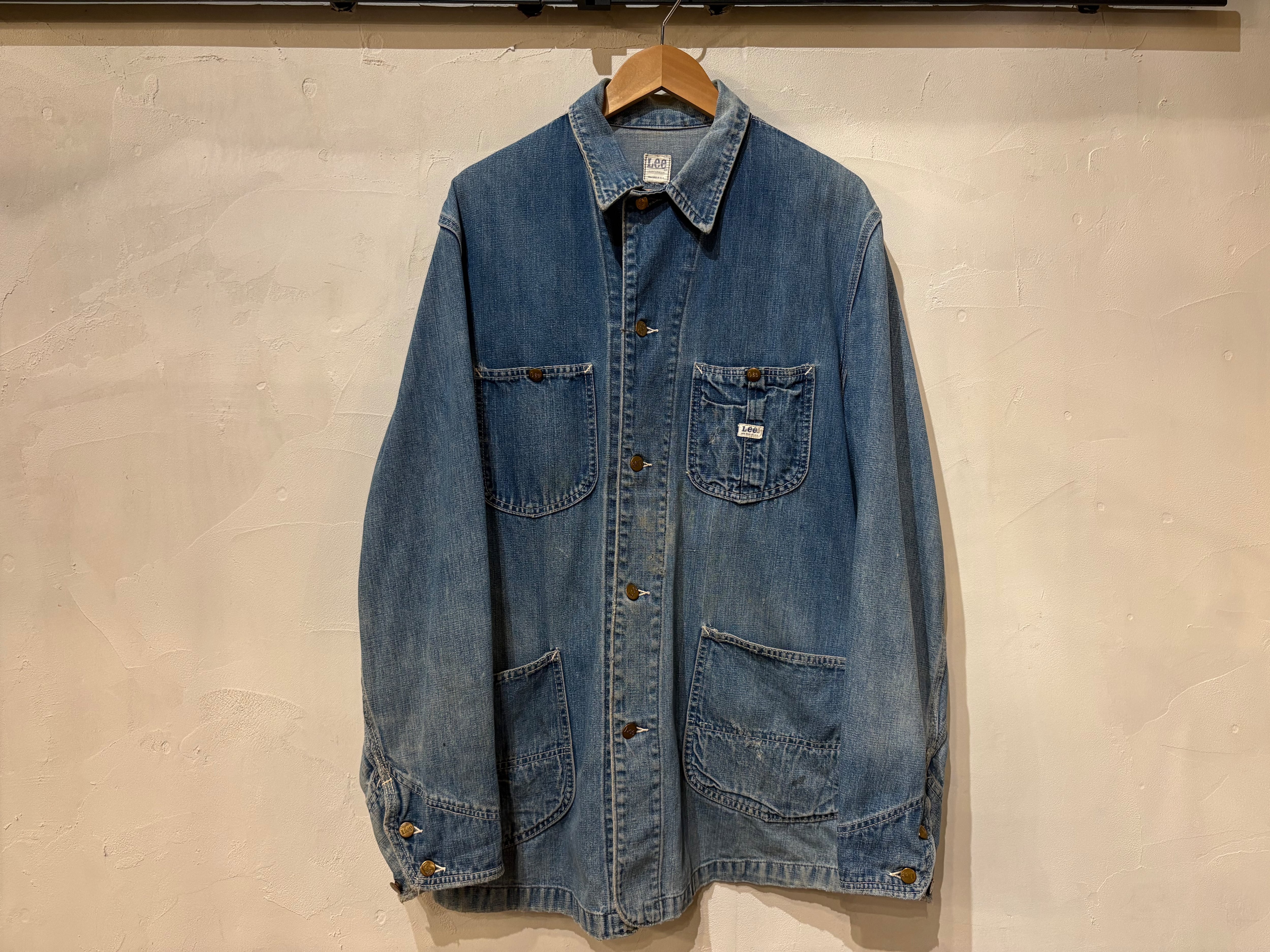 USA製 80年代 ビッグベン デニムカバーオール メンズXL相当 古着 BIG
