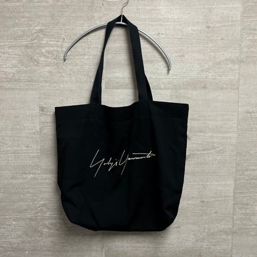 YOHJI YAMAMOTO ヨウジヤマモト トートバッグ - 黒