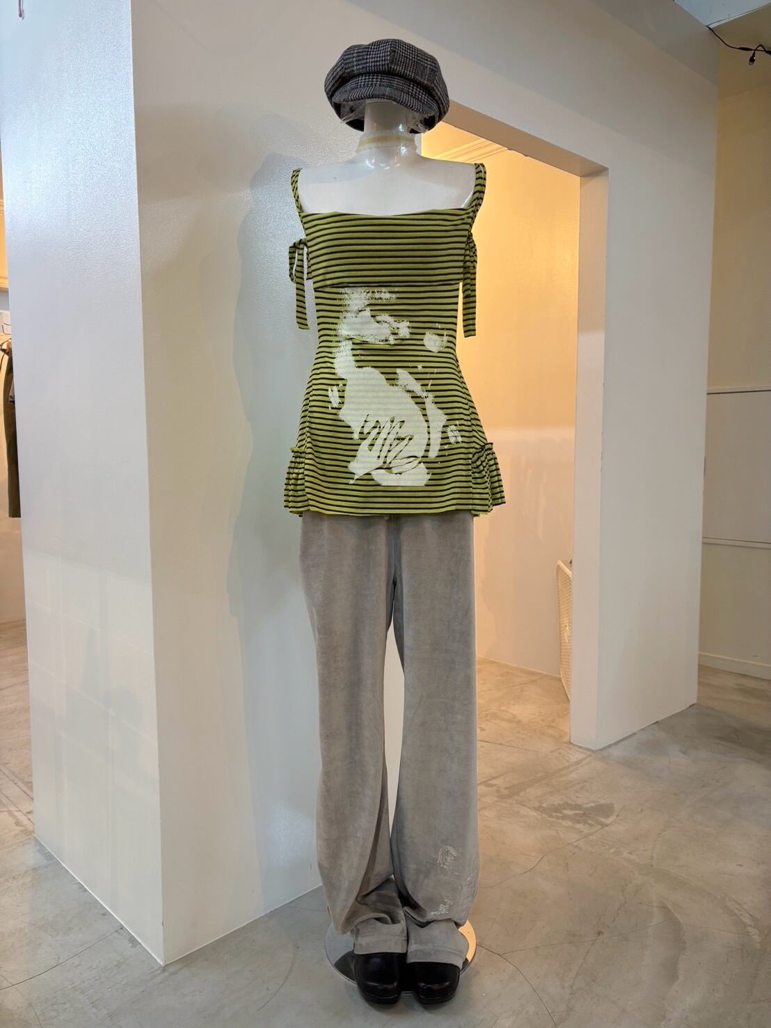 BONE hold and bust dress