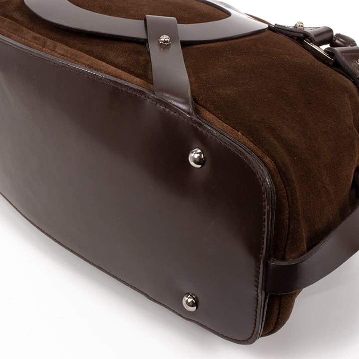 フェラガモ/ショルダーバッグ/正規品/茶色 FERRAGAMO（フェラガモ） ショルダーバッグ カメラバッグ レディース