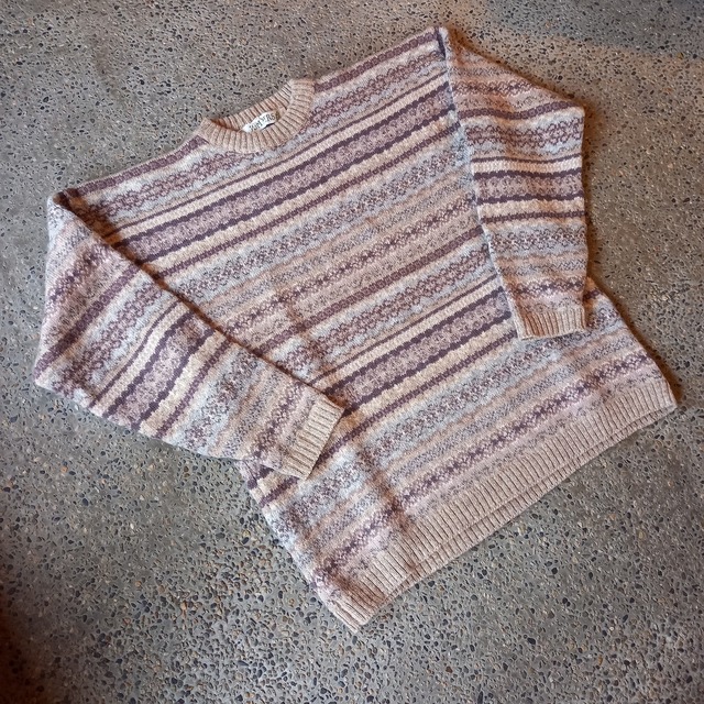 総柄セーター used [212019]