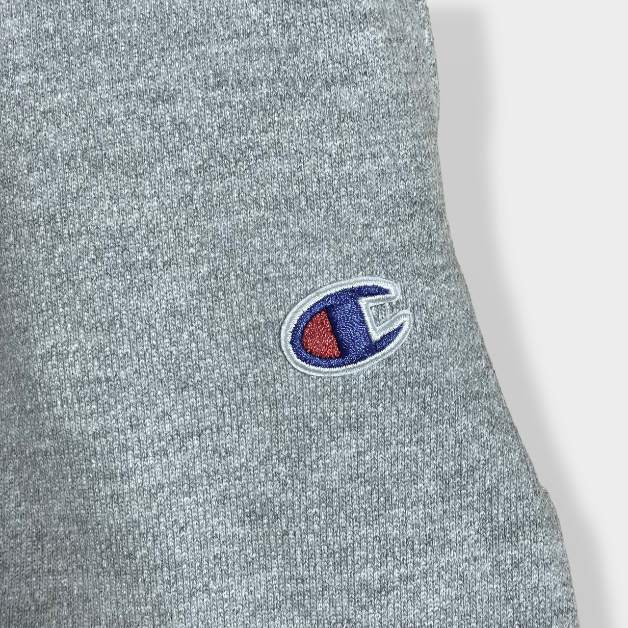 【champion】スウェットパンツ リバースウィーブ REVERSE WEAVE ワンポイント NAZARETH GILDAN FLYERS プリント グレー チャンピオン L US古着