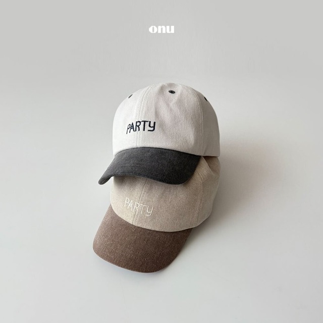 《予約》onu / パーティーボールキャップ