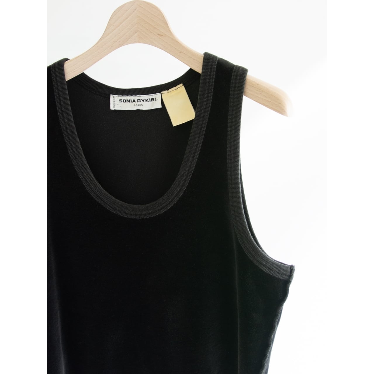 Made in FRANCE】SONIA RYKIEL ベロア ベスト Made in FRANCE】SONIA RYKIEL ベロア ベスト