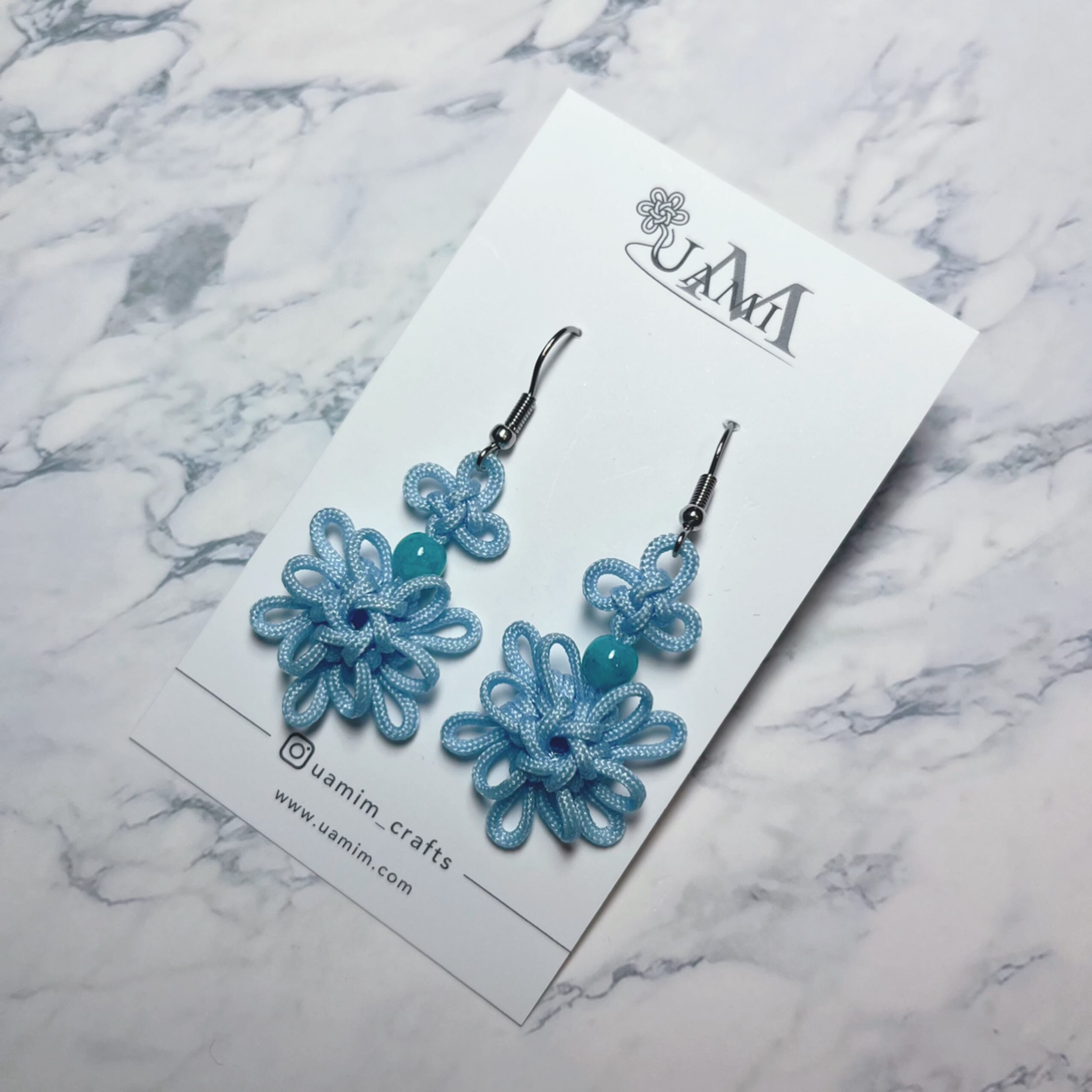 【Unoハンドメイドアクセサリー】リピーター様ゆい flower hoop ca8f848aa14977053d06b650697b8a