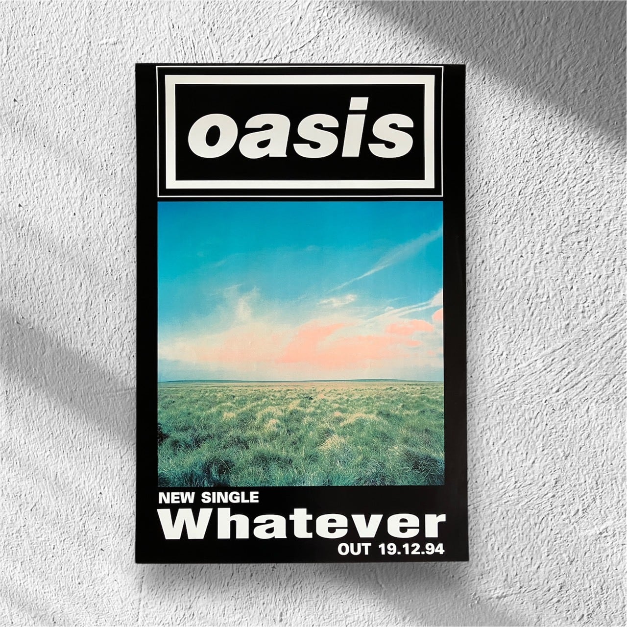 Oasis Shakermaker ポスター プロモ 非売品 76×51cm 1994/Oasis/Whatever/ プロモポスター | woodmarquee