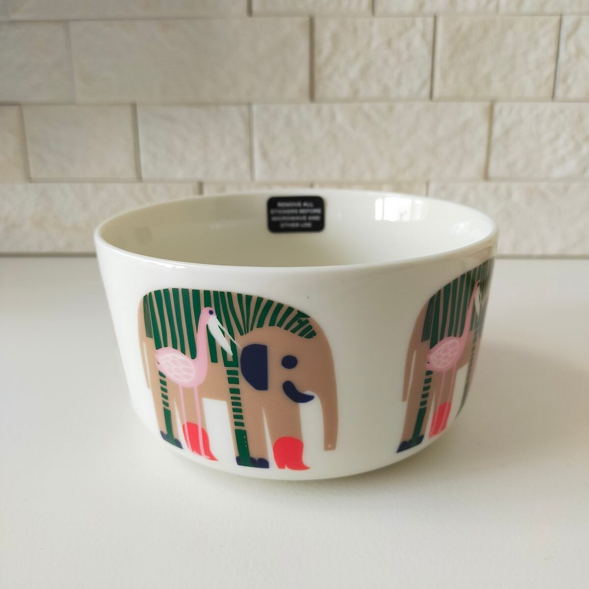 marimekko マリメッコ カルクテイッラ ゾウ 動物 プレート marimekko マリメッコ カルクテイッラ ゾウ 動物 プレート