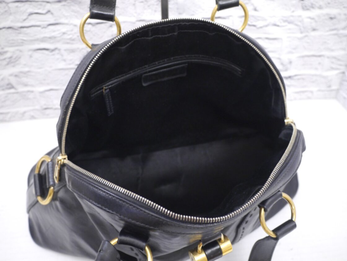 ◇Yves Saint Laurent イヴサンローラン muse S ミューズ レザー 