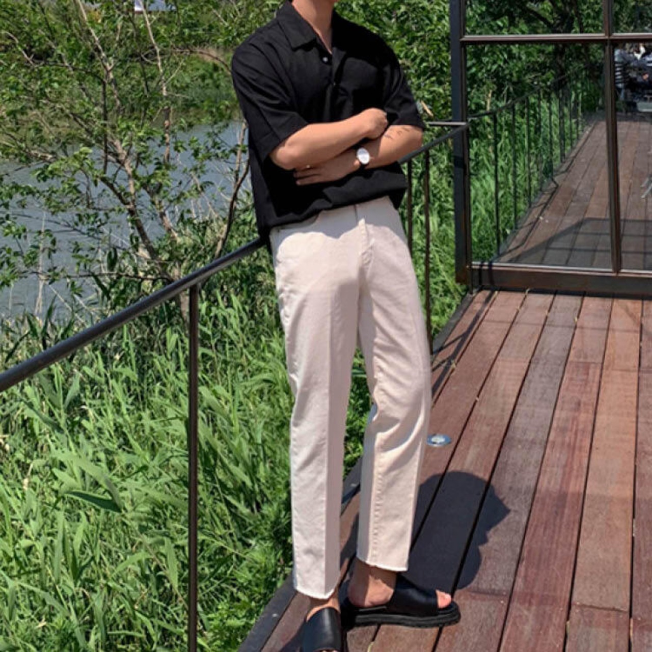 シンプルシャツトップス　MT0080190