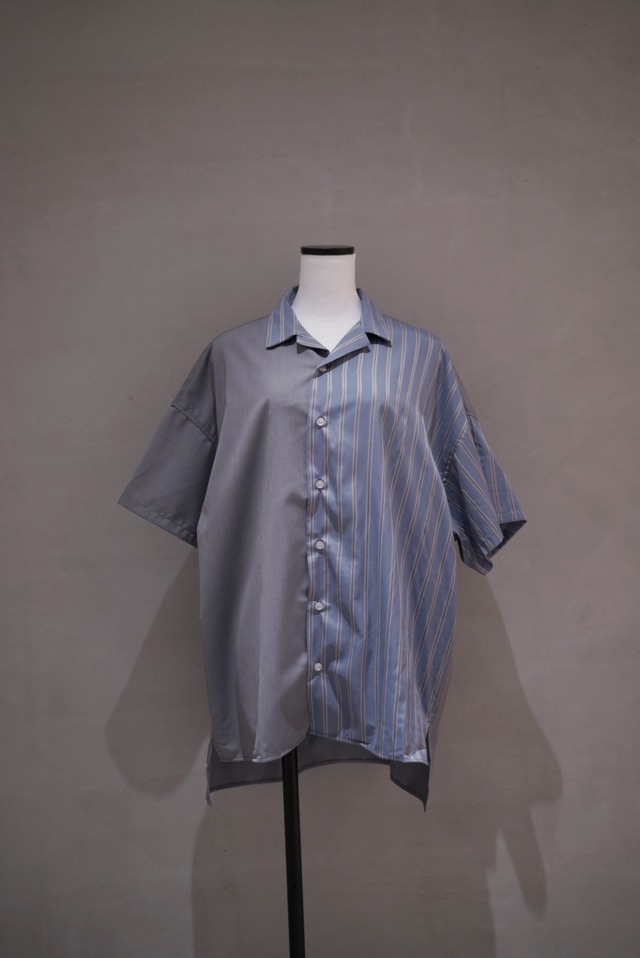 Nora Lily  half Design shirt   gry