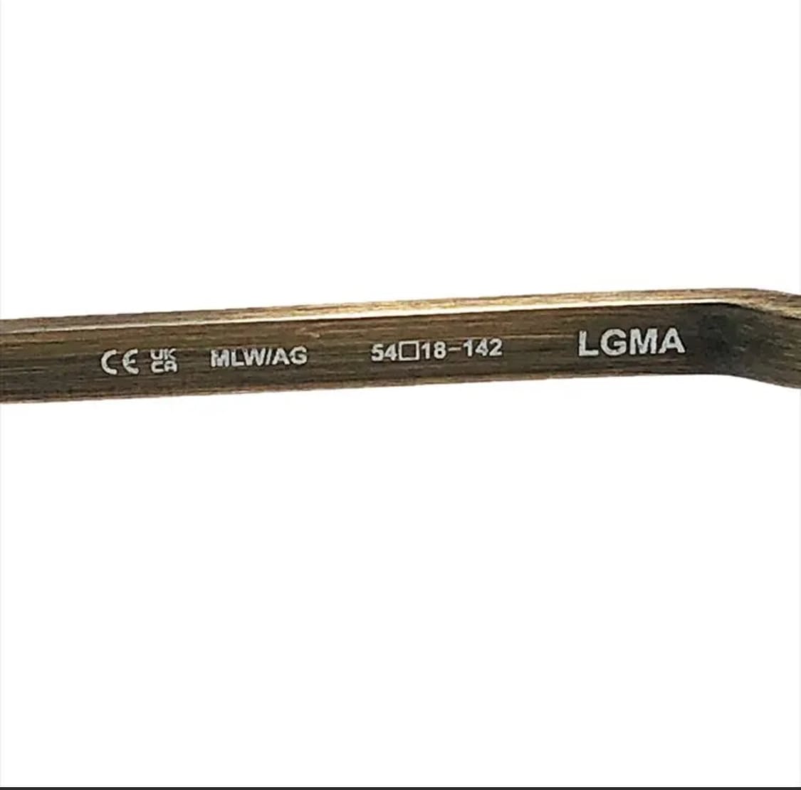CHROME HEARTS クロムハーツ LGMA 18Kフローラルクロステンプル