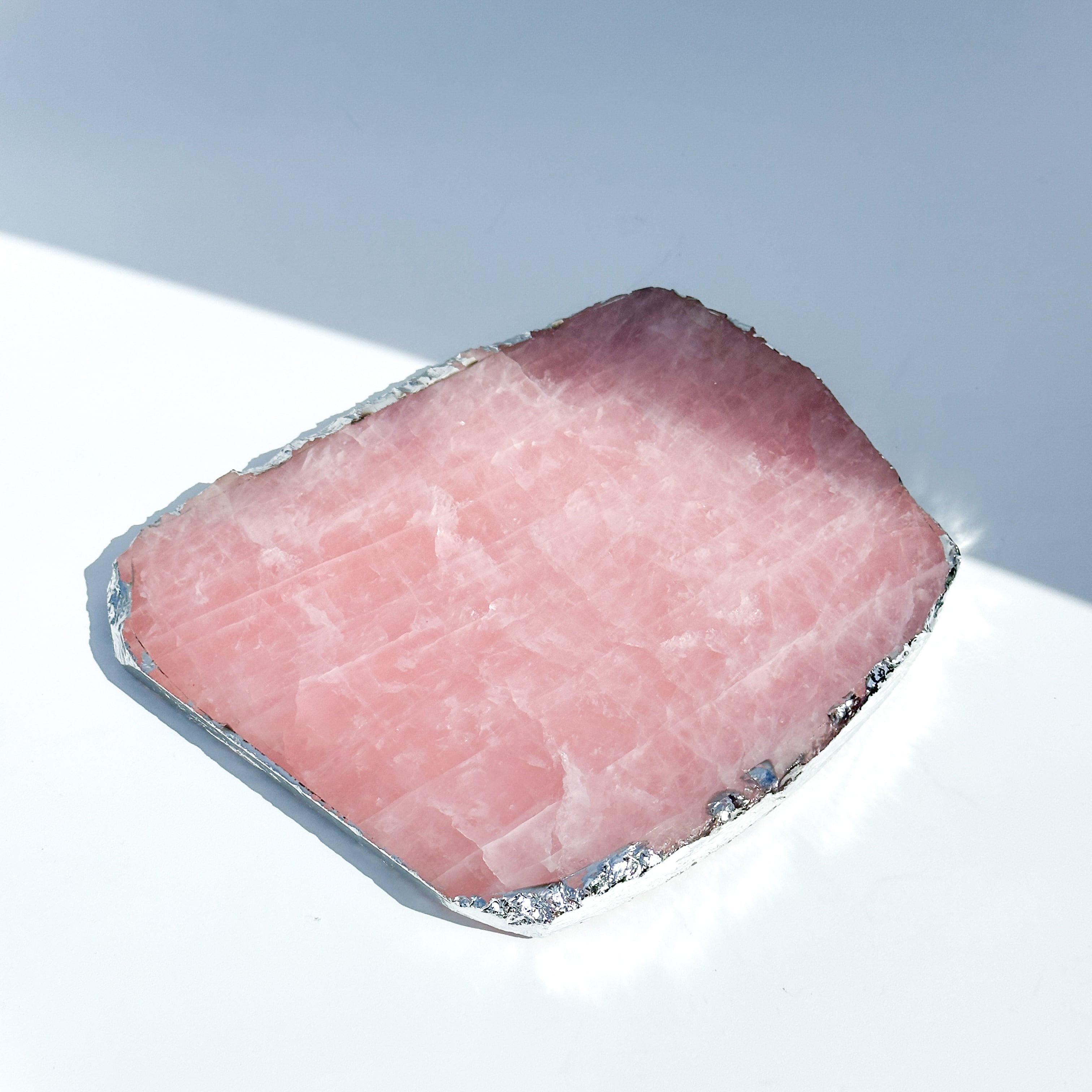 ローズクォーツ プレート41◇ Rose Quartz ◇天然石・鉱物・パワーストーン・インテリア