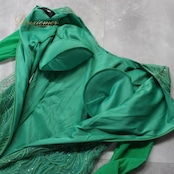 社交ダンス 衣装 スタンダード ドレス ワンピース パーティドレス グリーン系 prima boutique プリマブティック 緑 ビジュー 長袖 カラフル モダン エレガント きれいめ おしゃれ 大人 女性 アウトドア イベント 結婚式 二次会 フォーマル 謝恩会 春 夏 秋 冬 体型カバー ゆったり 薄手 透け感 上品 スリム 伸縮性あり