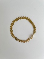 月桂樹の葉のようなブレスレット